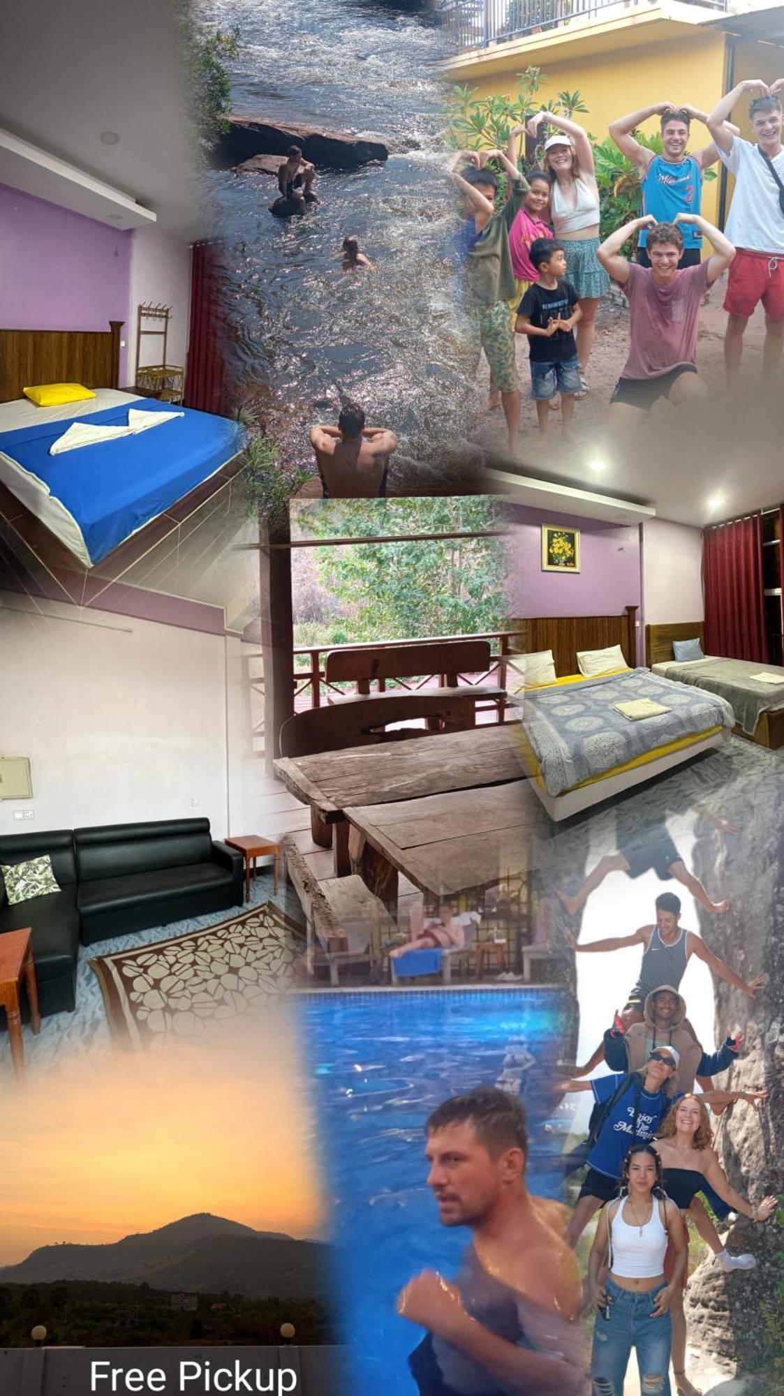 The Vibe Guesthouse カンポット エクステリア 写真